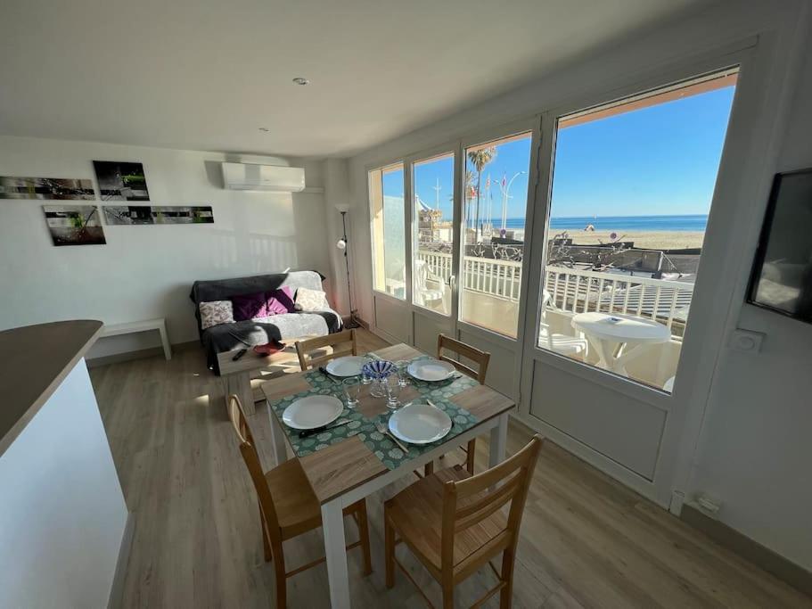 Le Carrousel - Apt Vue Mer - Plage A 10 M - Clim - Wifi กาเนต์-อ็อง-รูสซียง ภายนอก รูปภาพ