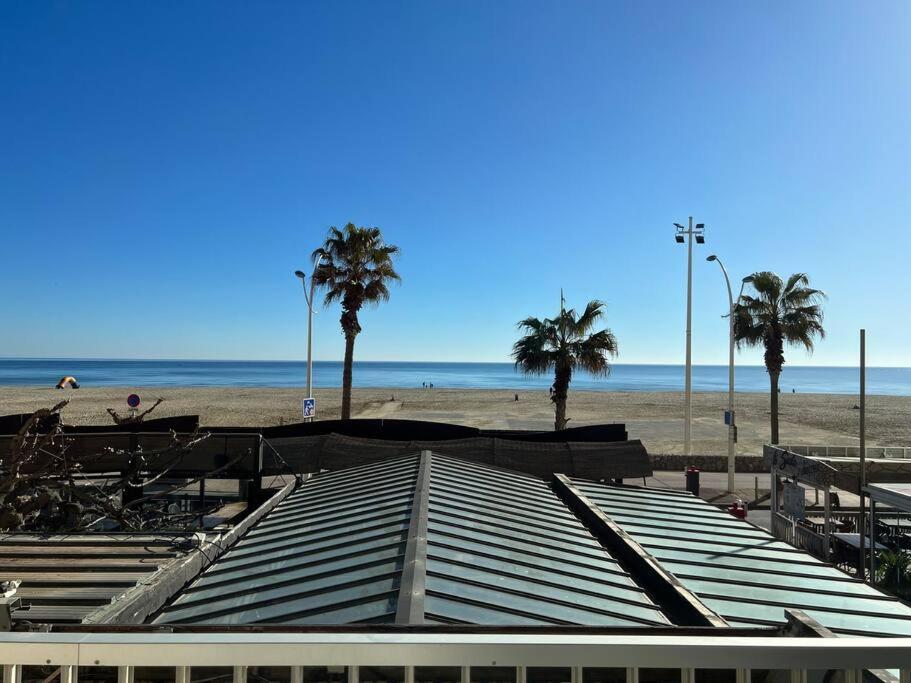 Le Carrousel - Apt Vue Mer - Plage A 10 M - Clim - Wifi กาเนต์-อ็อง-รูสซียง ภายนอก รูปภาพ